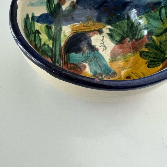 Talavera Mexico Small Bowl - Picture 2 of 6